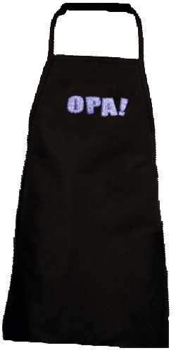 Rhinestone OPA! Apron
