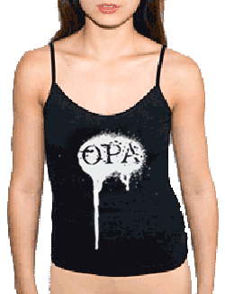 OPA! Splat Women's Spaghetti Strap T