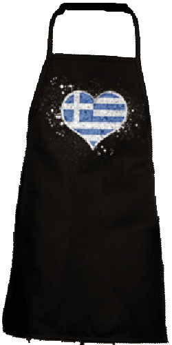 Grunge Heart Apron